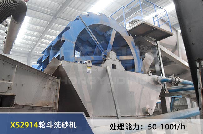 XS2914輪斗洗砂機 XS2914輪斗洗砂機
