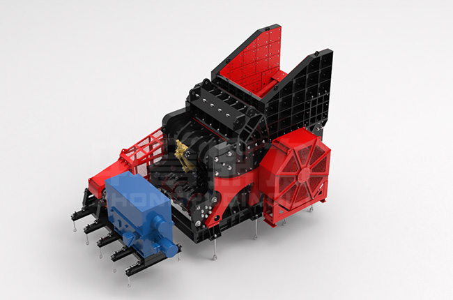 粗碎臥式旋回破碎機圖片