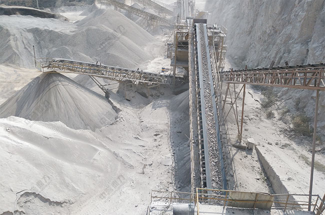 貴州都勻市日產一萬噸石子生產線