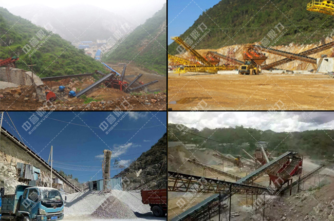 新鄉鼎力各地石灰石生產線現場