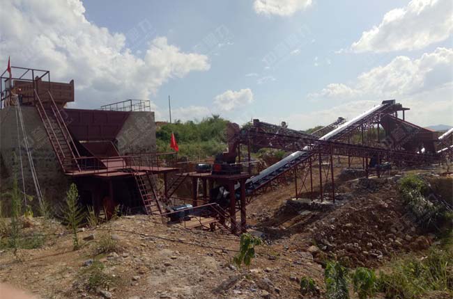 湖南永州祁陽縣意達采石場日產2500噸石料生產線 湖南永州祁陽縣意達采石場日產2500噸石料生產線
