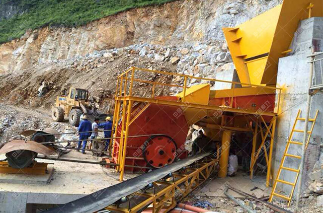 江西南昌時產300噸骨料生產線案例展示2
