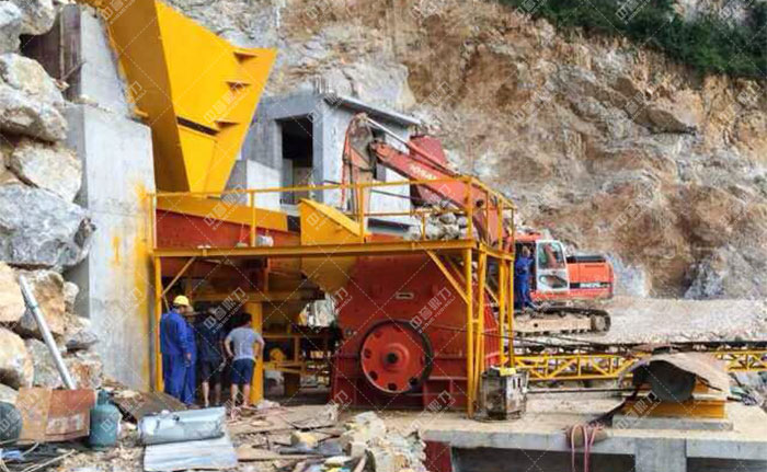 江西南昌時產300噸骨料生產線圖片