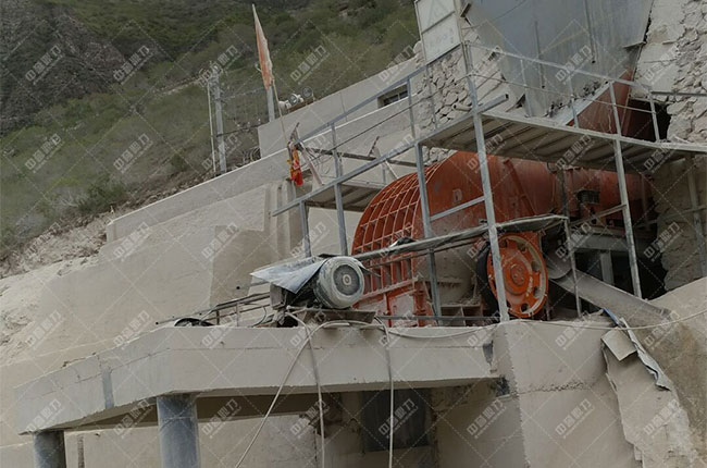 寧夏固原時產800噸石料生產線展示圖3