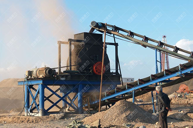 寧夏靈武時產200噸砂石生產線案例展示1