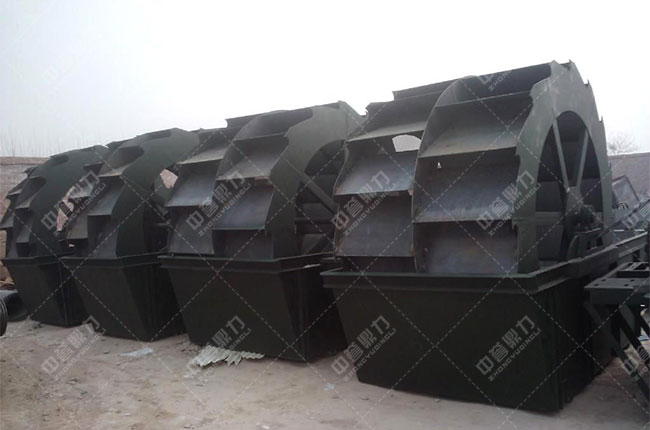 砂石料清洗、除雜用輪式洗砂機