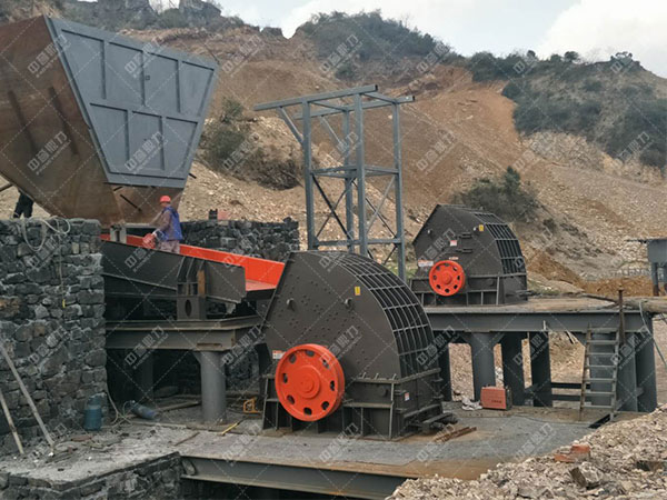 砂石骨料生產線中料倉的設計