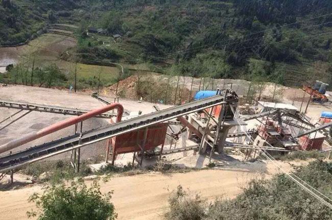 江西宜春時產500噸石料生產線